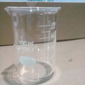 Beaker Glas PYREX Cap 100 ml
