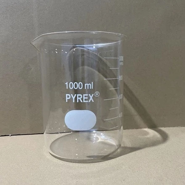 Beaker Glas PYREX Cap 1000 ml