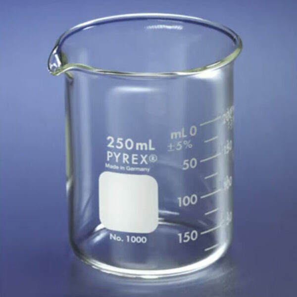 Beaker Glas PYREX Cap 250 ml