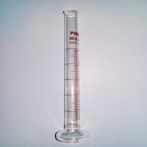Measuring Cylinder Gelas Ukur, Round Base, PYREX Capacity 25 Ml
