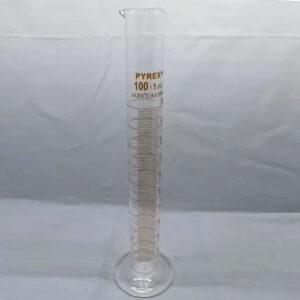 Measuring Cylinder Gelas Ukur, Round Base, PYREX Capacity 100 Ml