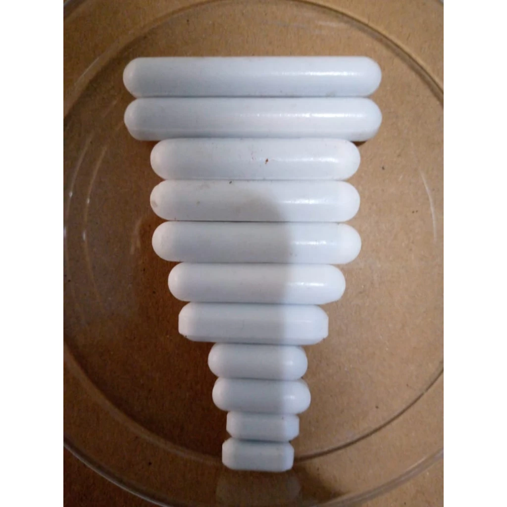 PTFE Magnetic stirrer bar, cylindrical 40 X 8 mm