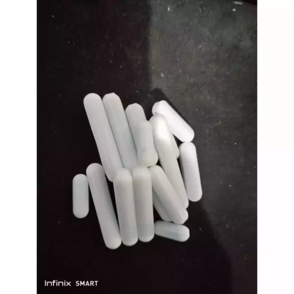 PTFE Magnetic stirrer bar, cylindrical 60 X 8 mm