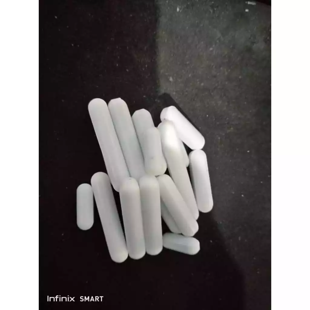 PTFE Magnetic stirrer bar, cylindrical 60 X 8 mm