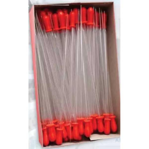 Pipet Tetes Kaca Karet Merah Panjang 20 cm